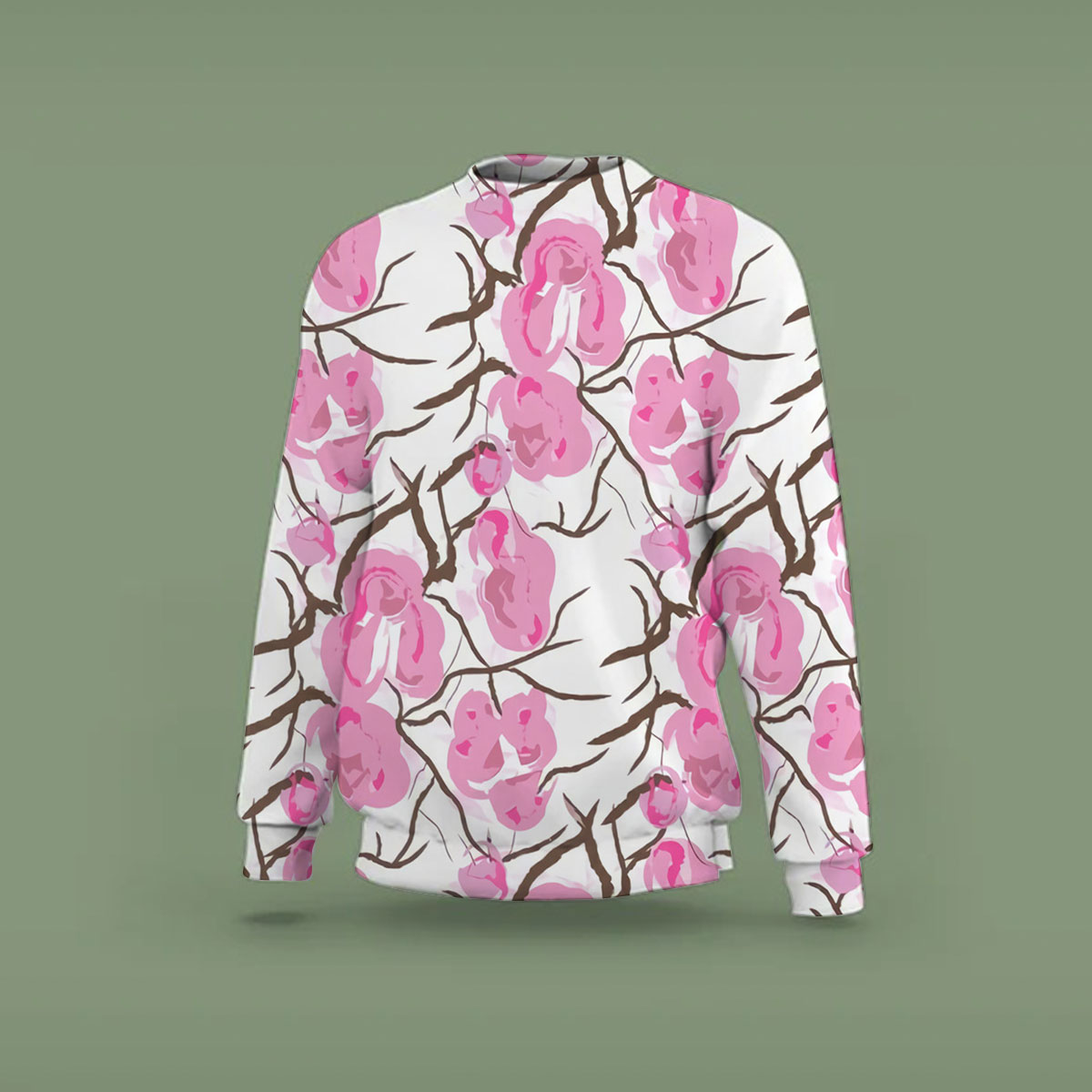 Abstract Cherry Blossom Sweatshirt