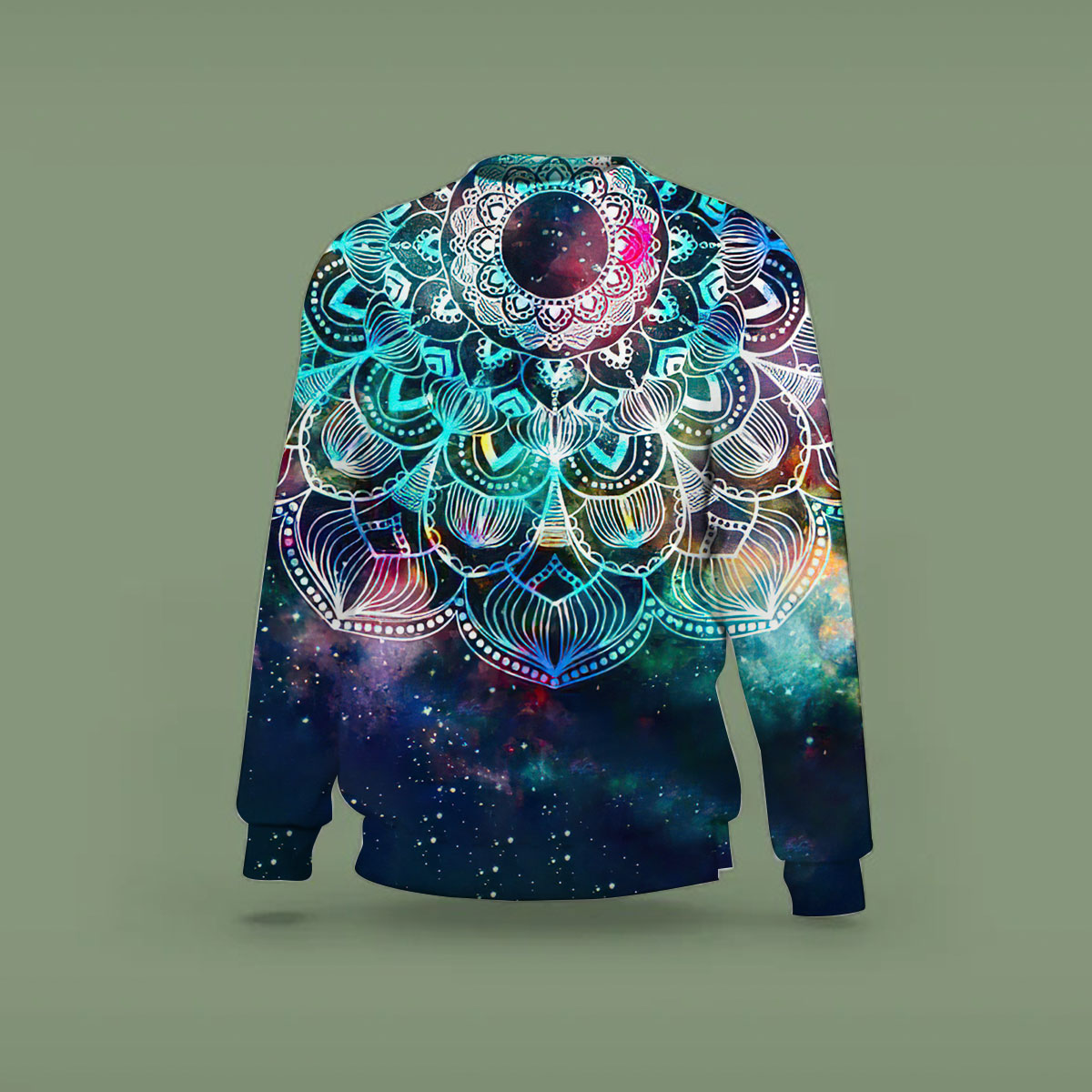 Abstract Psychedelic Mandala Sweatshirt