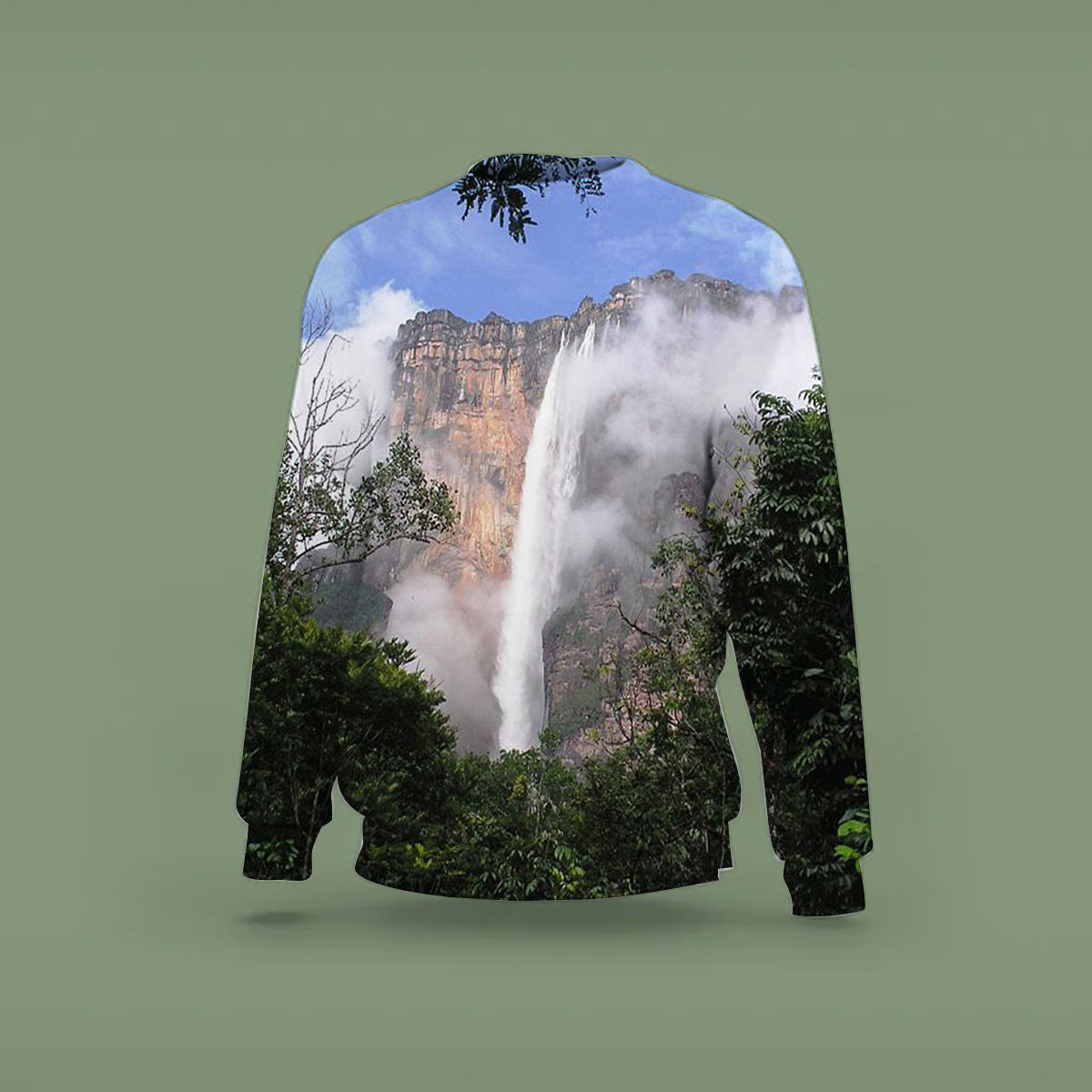 Angel Falls Glossy Sweatshirt
