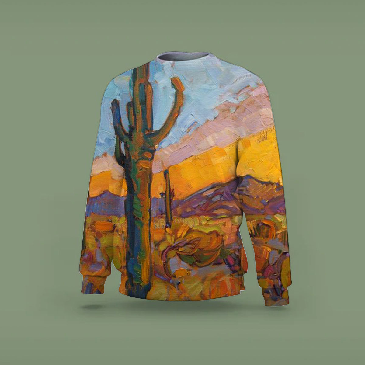 Arizona Saguaros Desert Sweatshirt