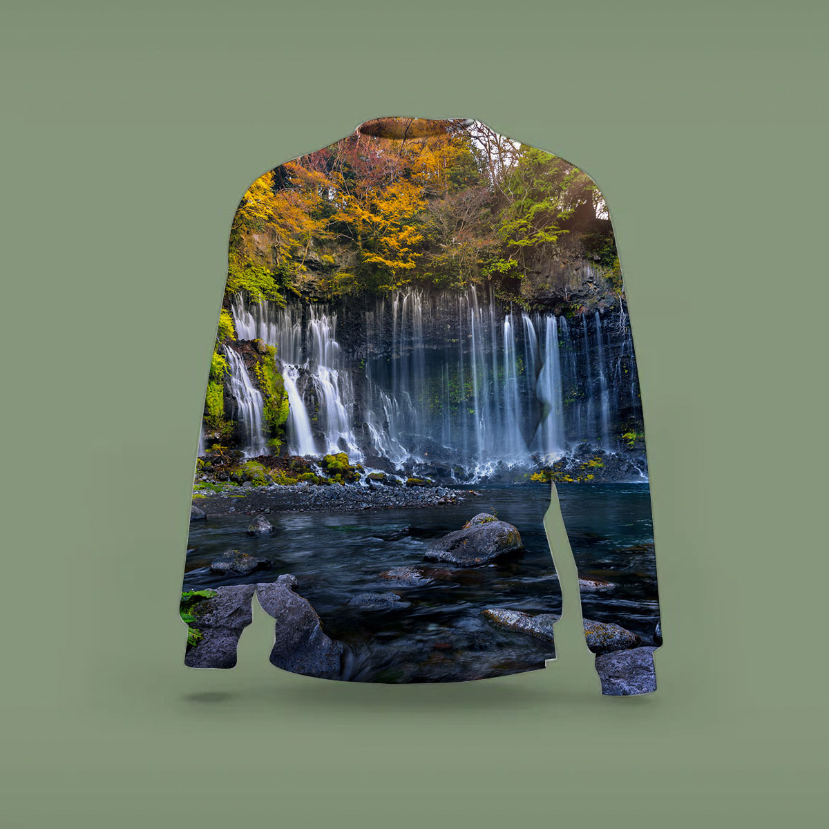 Autumn Waterfall Sweatshirt