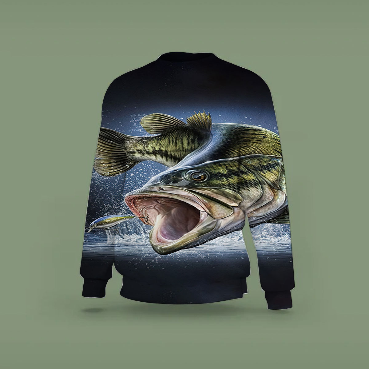 Bass Fishing Sweatshirt