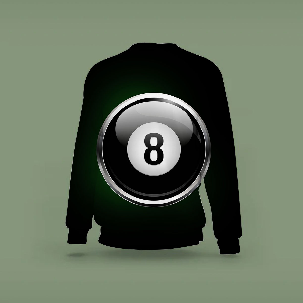 Black Billiard Sweatshirt