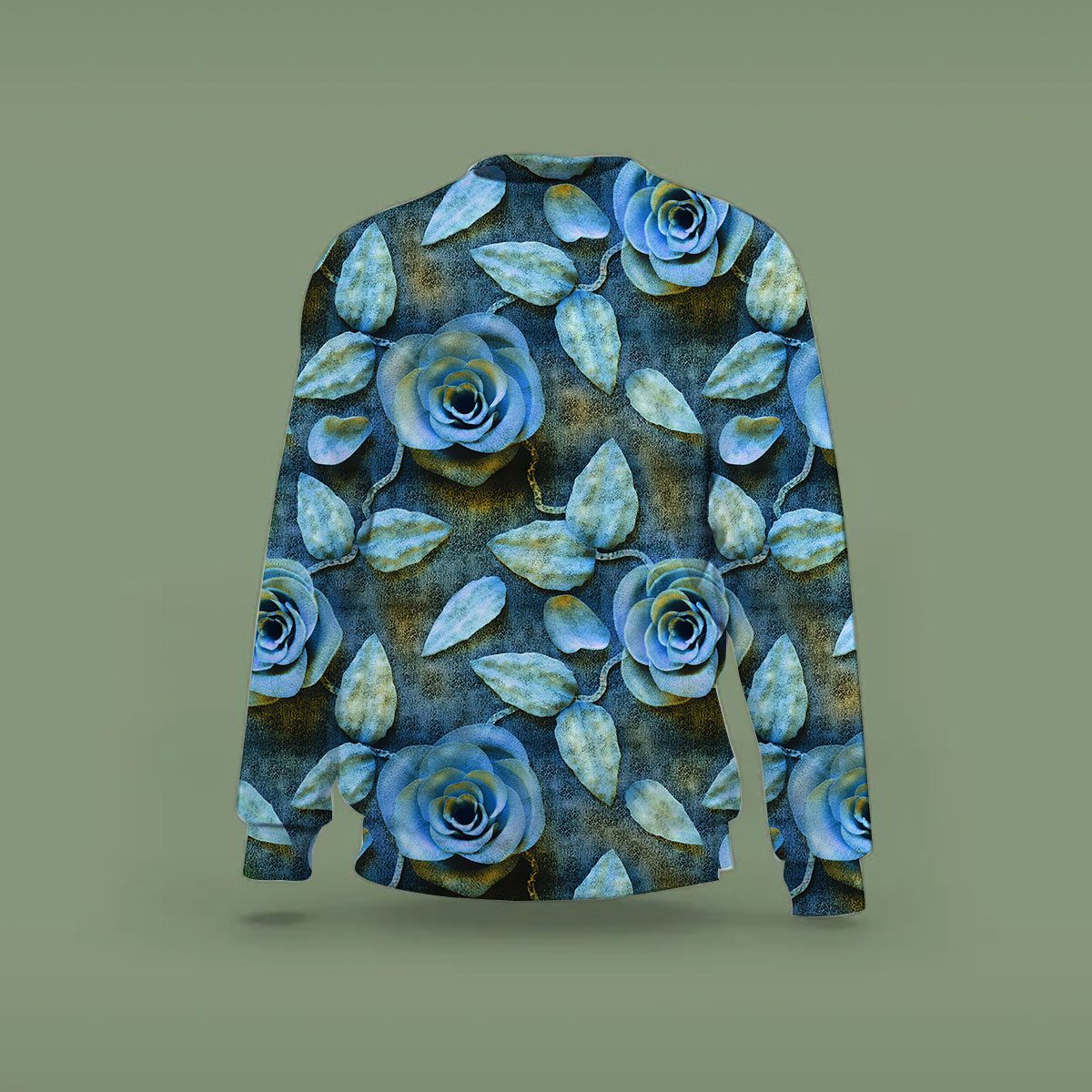 Blue Rose Sweatshirt