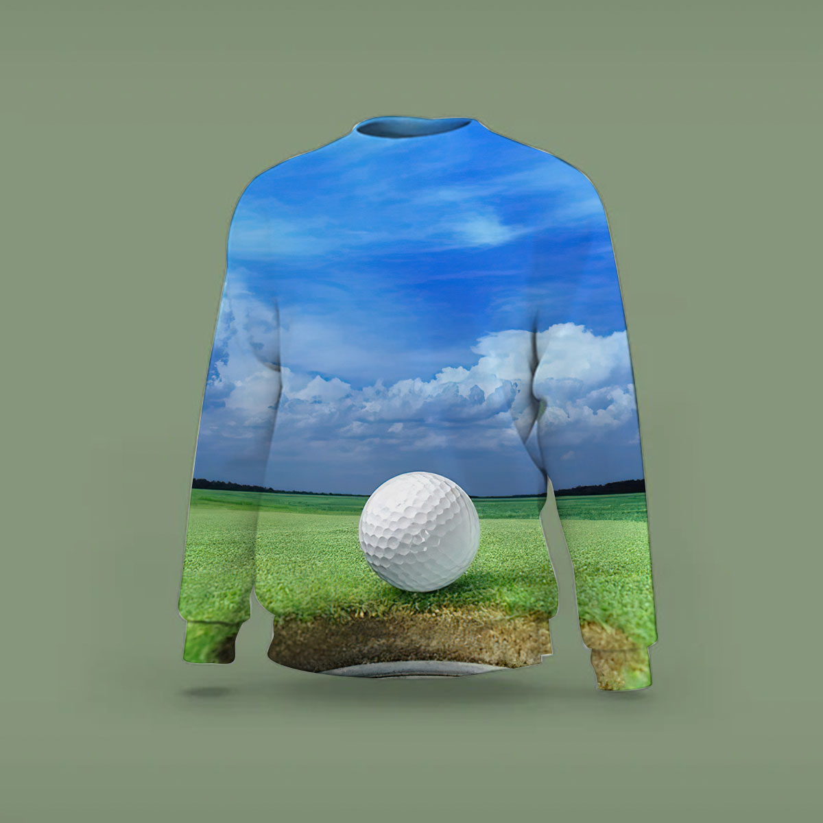 Blue Sky and Golf Sweatshirt