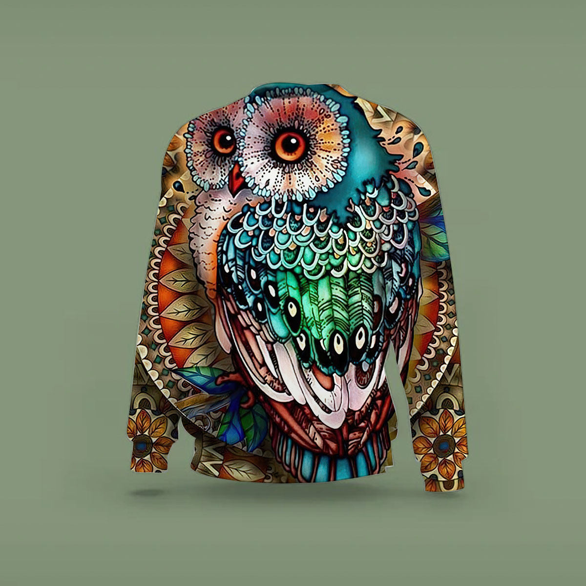 Boho Owl Sweatshirt