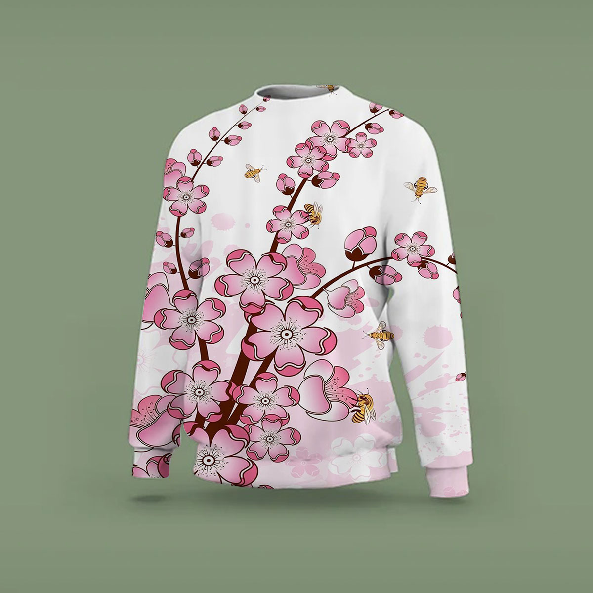 Pretty Cherry Blossom Sweatshirt