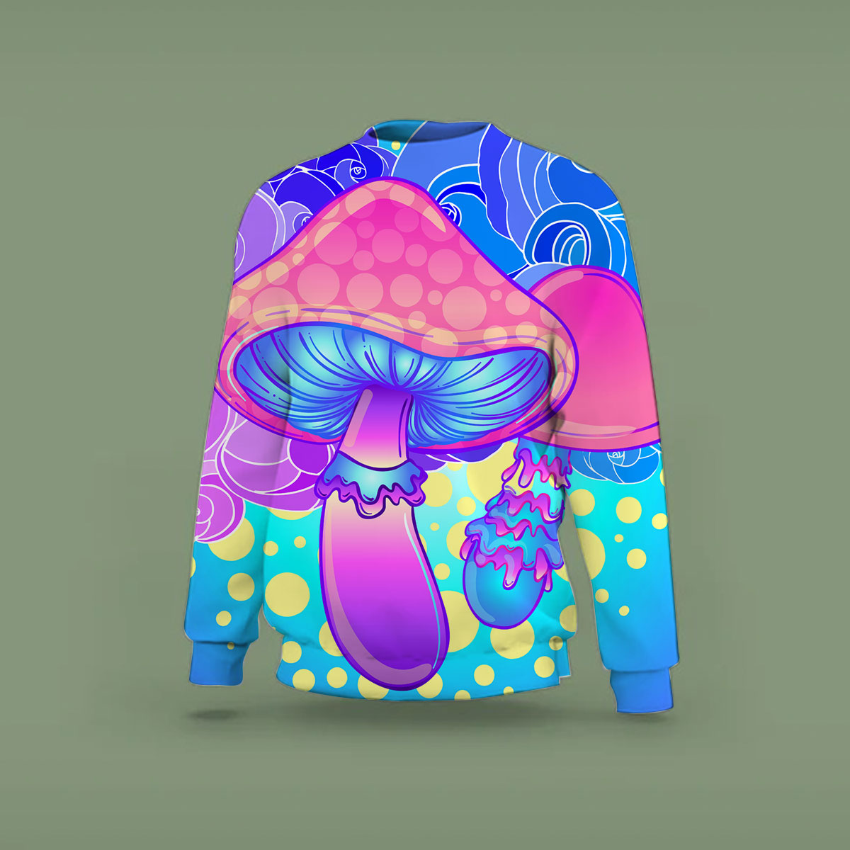 Psychedelic Mushroom Sweatshirt