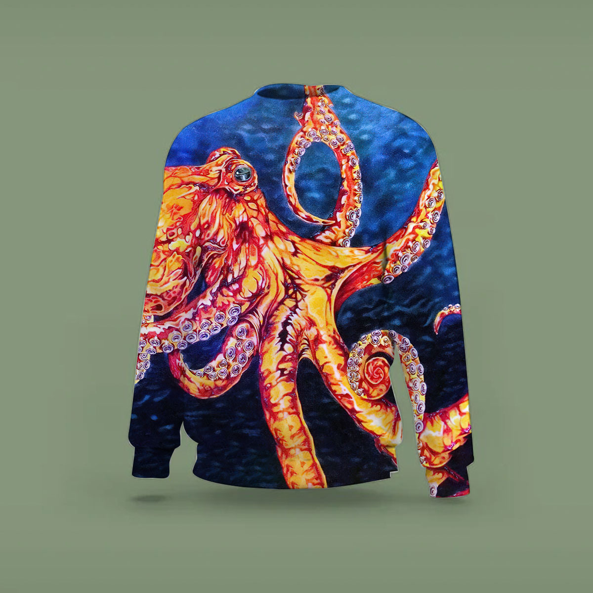 Psychedelic Octopus Sweatshirt