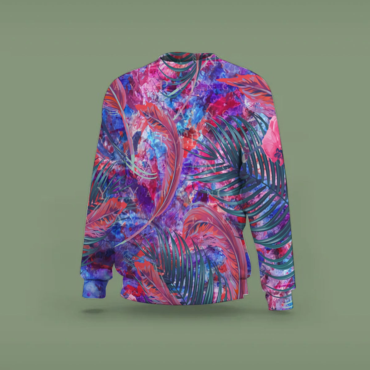 Psychedelic Orchid Sweatshirt