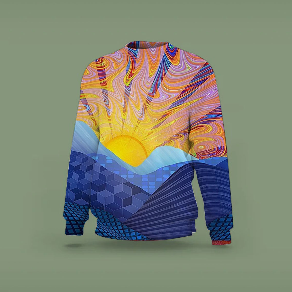 Psychedelic Sunrise Sweatshirt