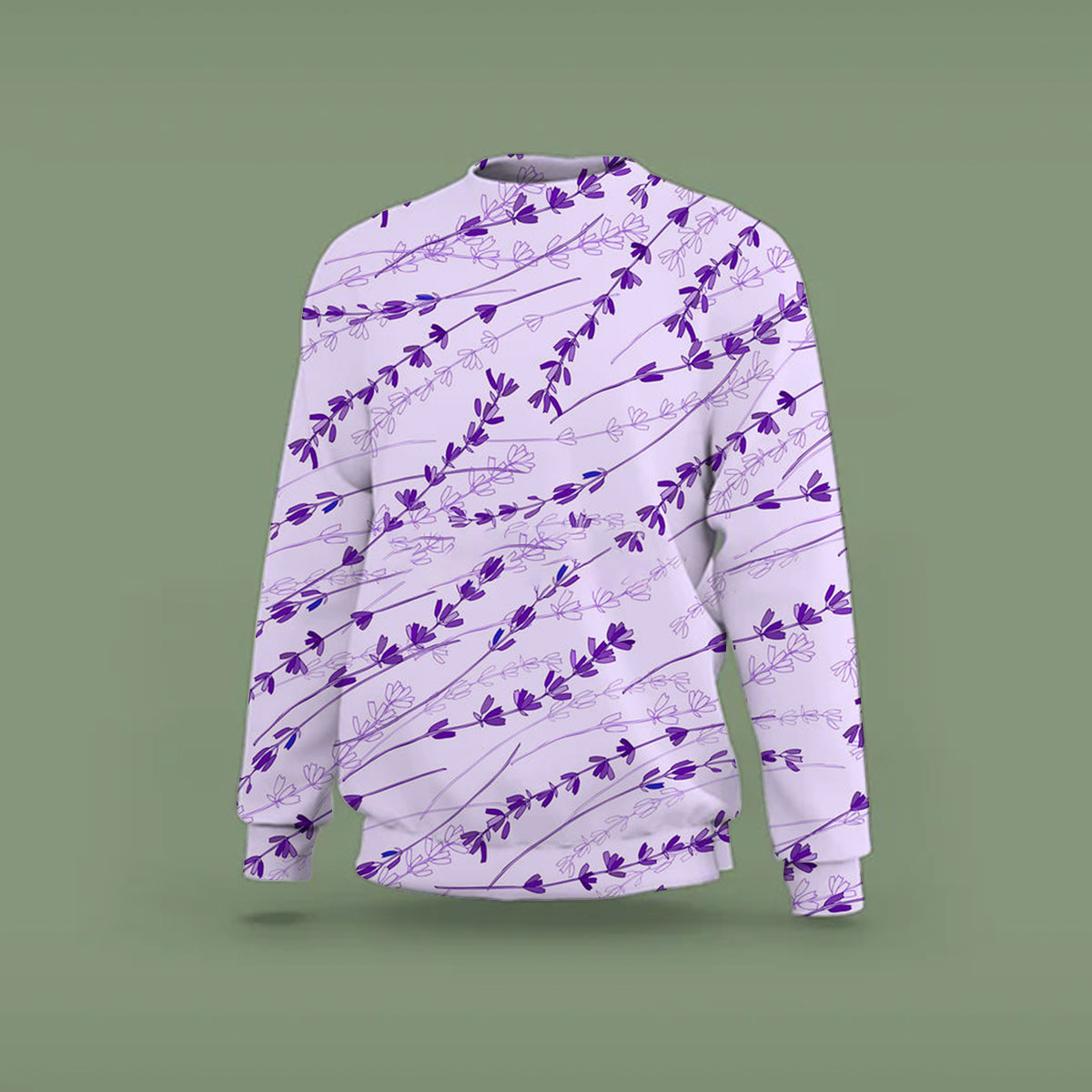 Purple Lavender 1 Sweatshirt