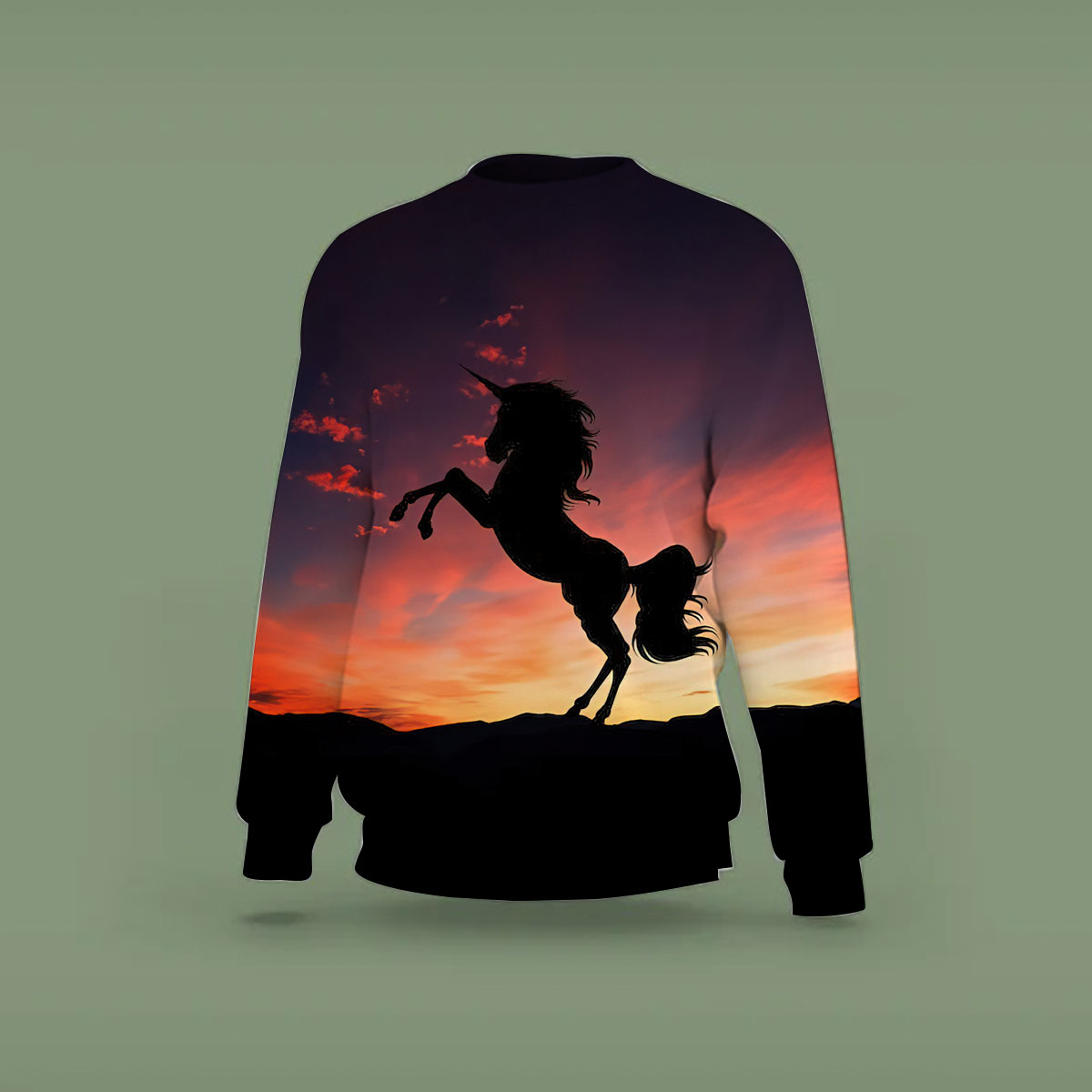 Sunset Unicorn Sweatshirt
