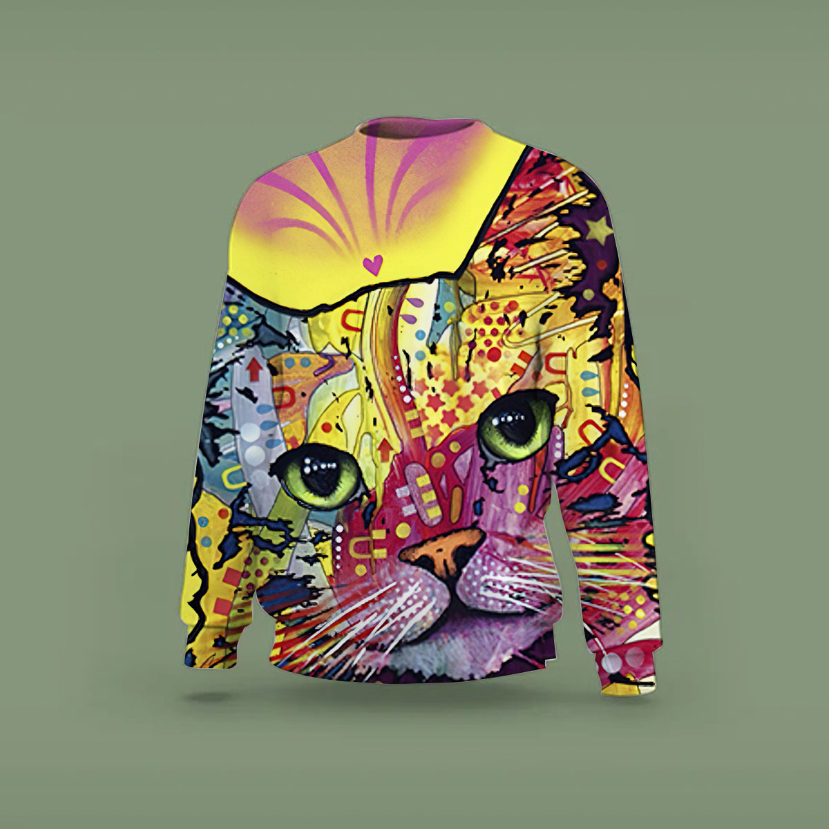 Tabby Cat Sweatshirt