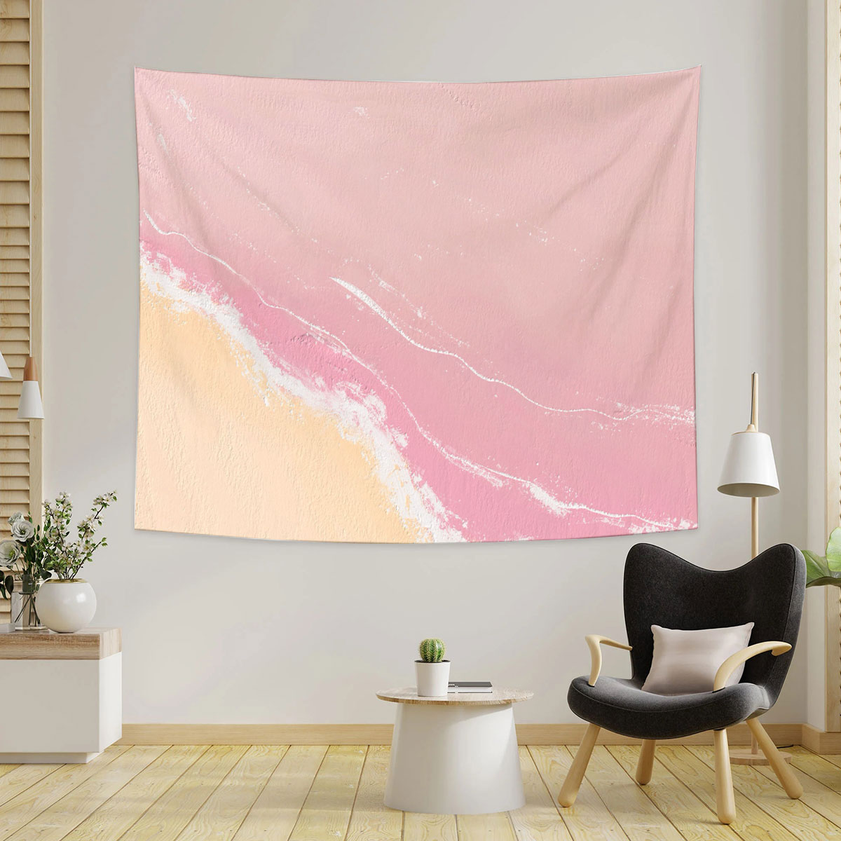 Abstract Sunset Tapestry