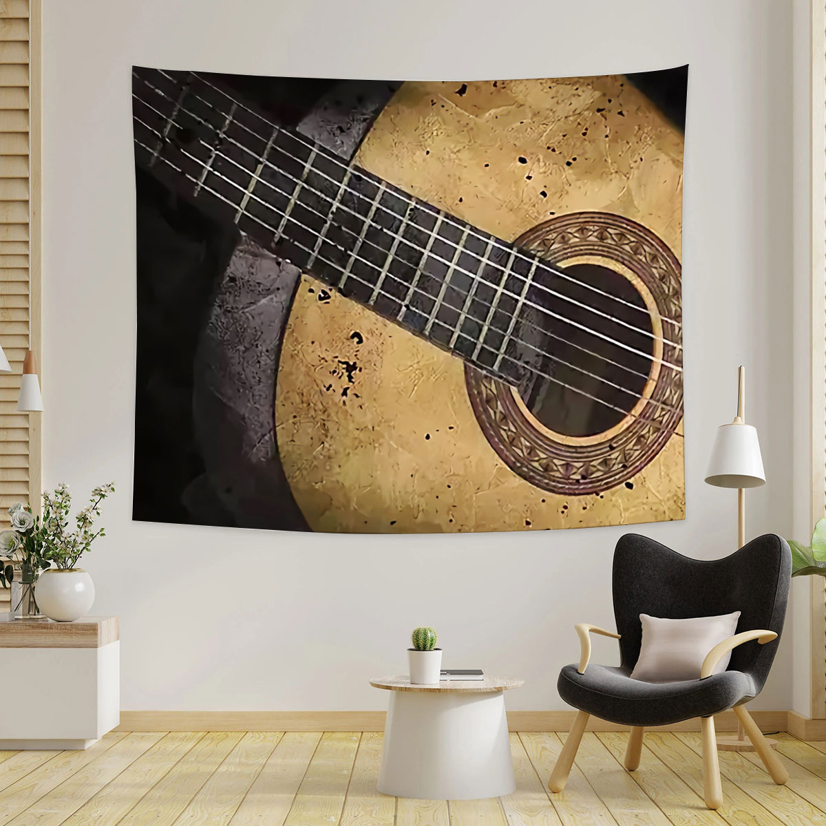 Acoustic Guitar Tapestry