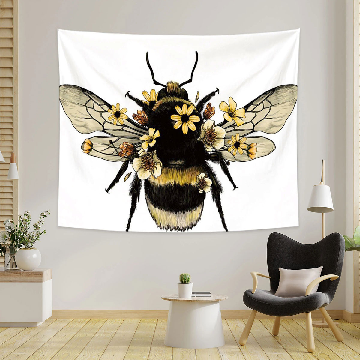 Beautiful Bee Tapestry