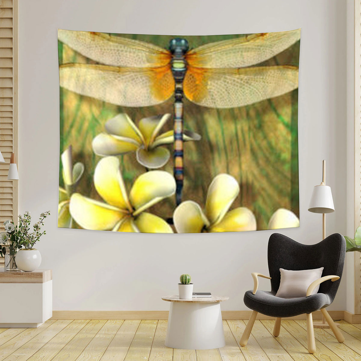 Beautiful Dragonfly Tapestry
