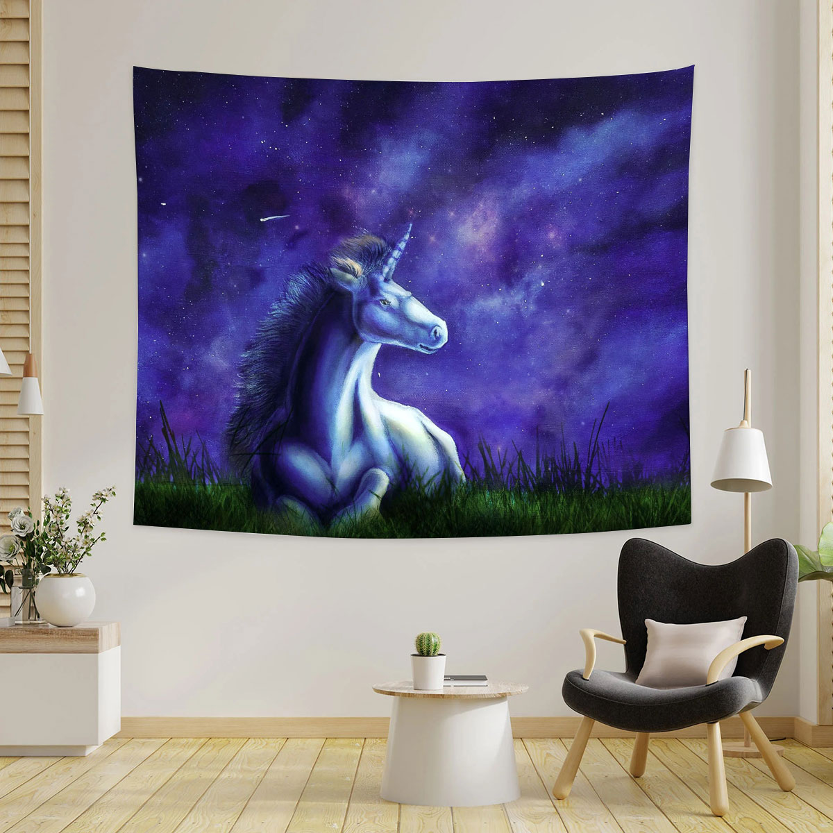 Beautiful Unicorns Tapestry