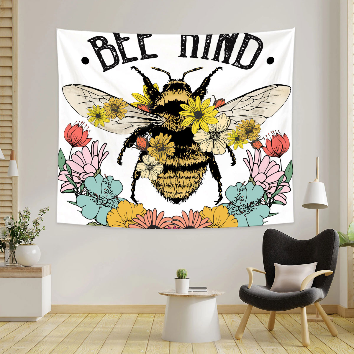 Bee Mind Tapestry