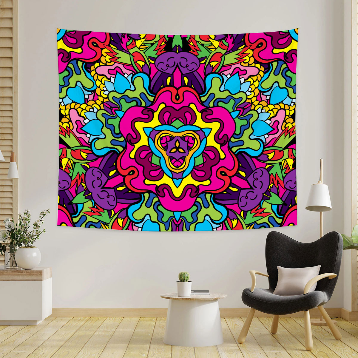 Psychedelic Hippie Tapestry