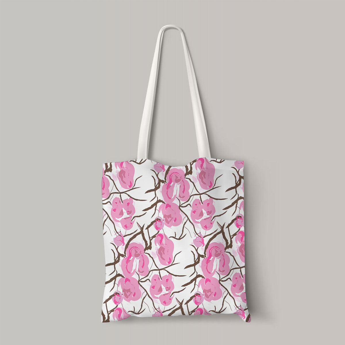 Abstract Cherry Blossom Totebag