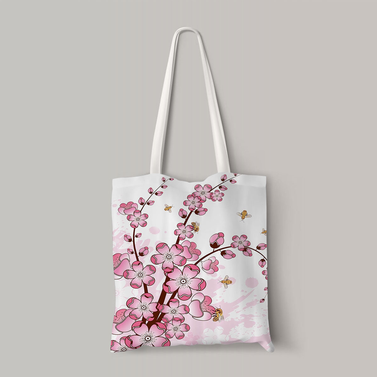 Pretty Cherry Blossom Totebag
