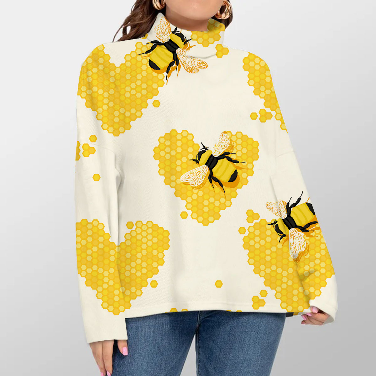 Bee Love Turtleneck Sweater