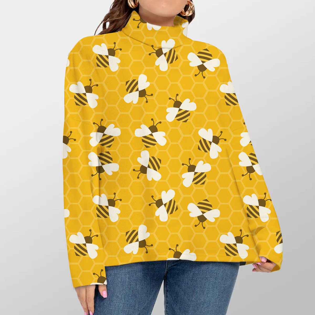 Bee Queen Turtleneck Sweater
