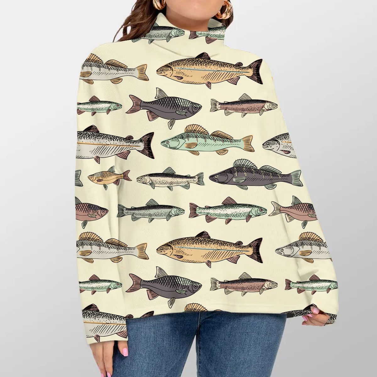 Blue Fish Vintage Turtleneck Sweater