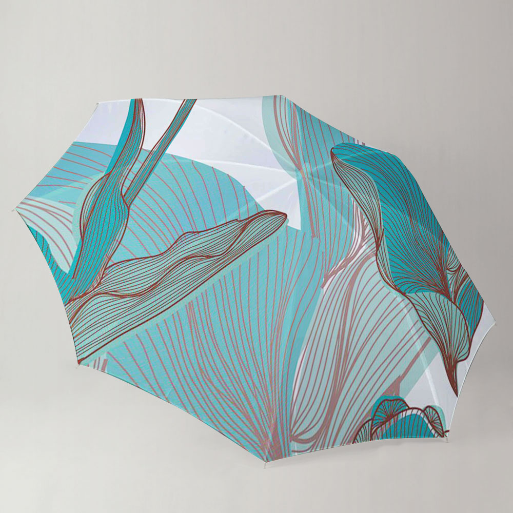 Abstract Tulip Umbrella
