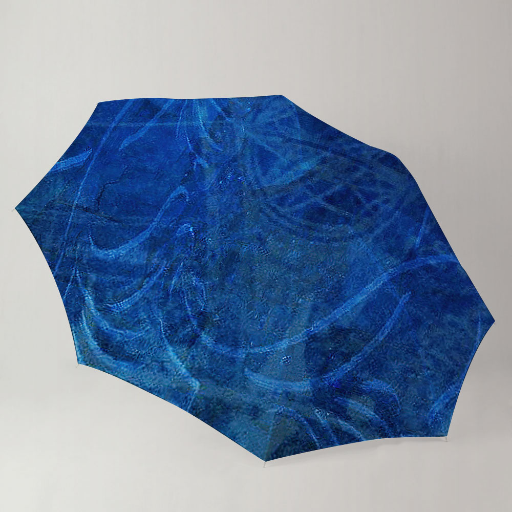 Blue Butterfly pillow Umbrella