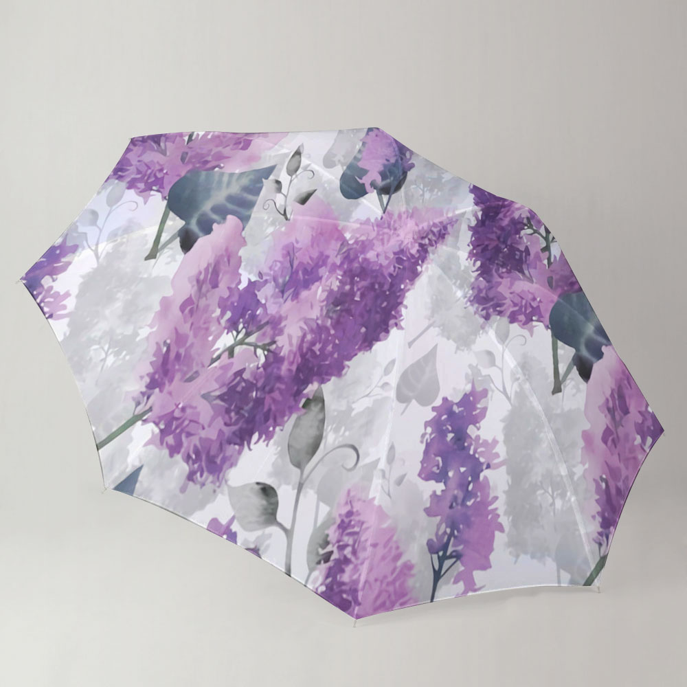 Purple Lilac Umbrella