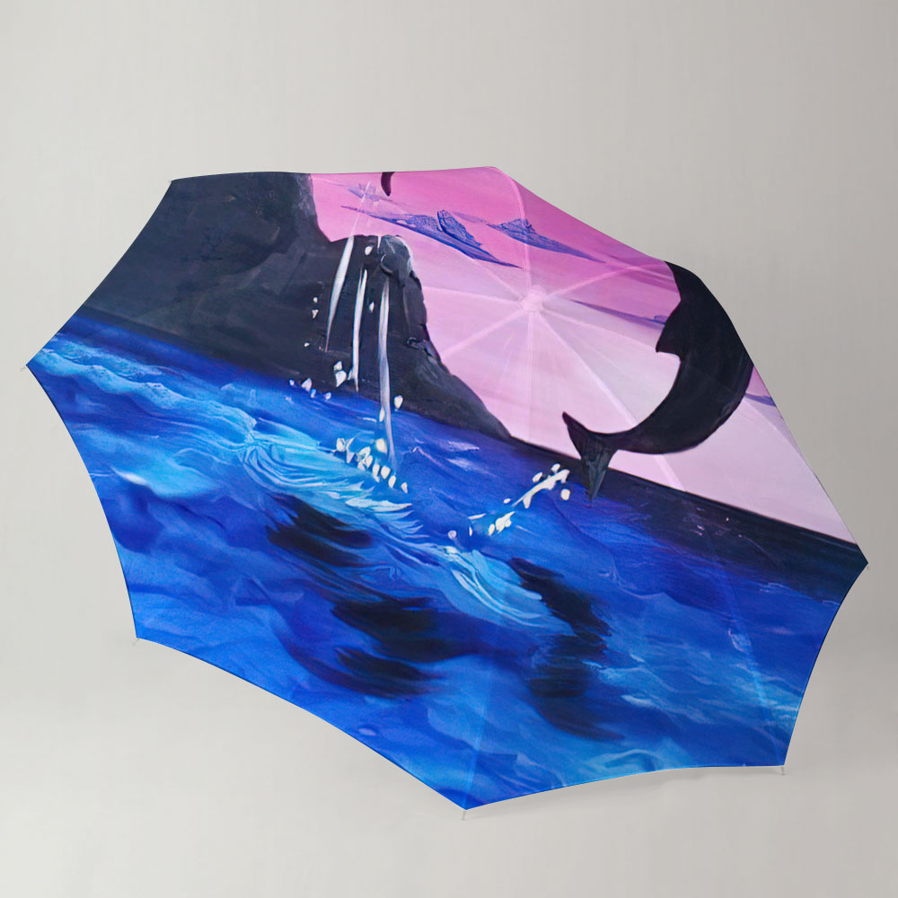Sunset Dolpin Umbrella