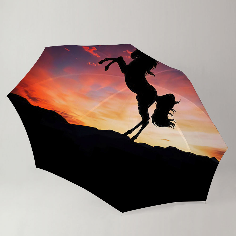 Sunset Unicorn Umbrella