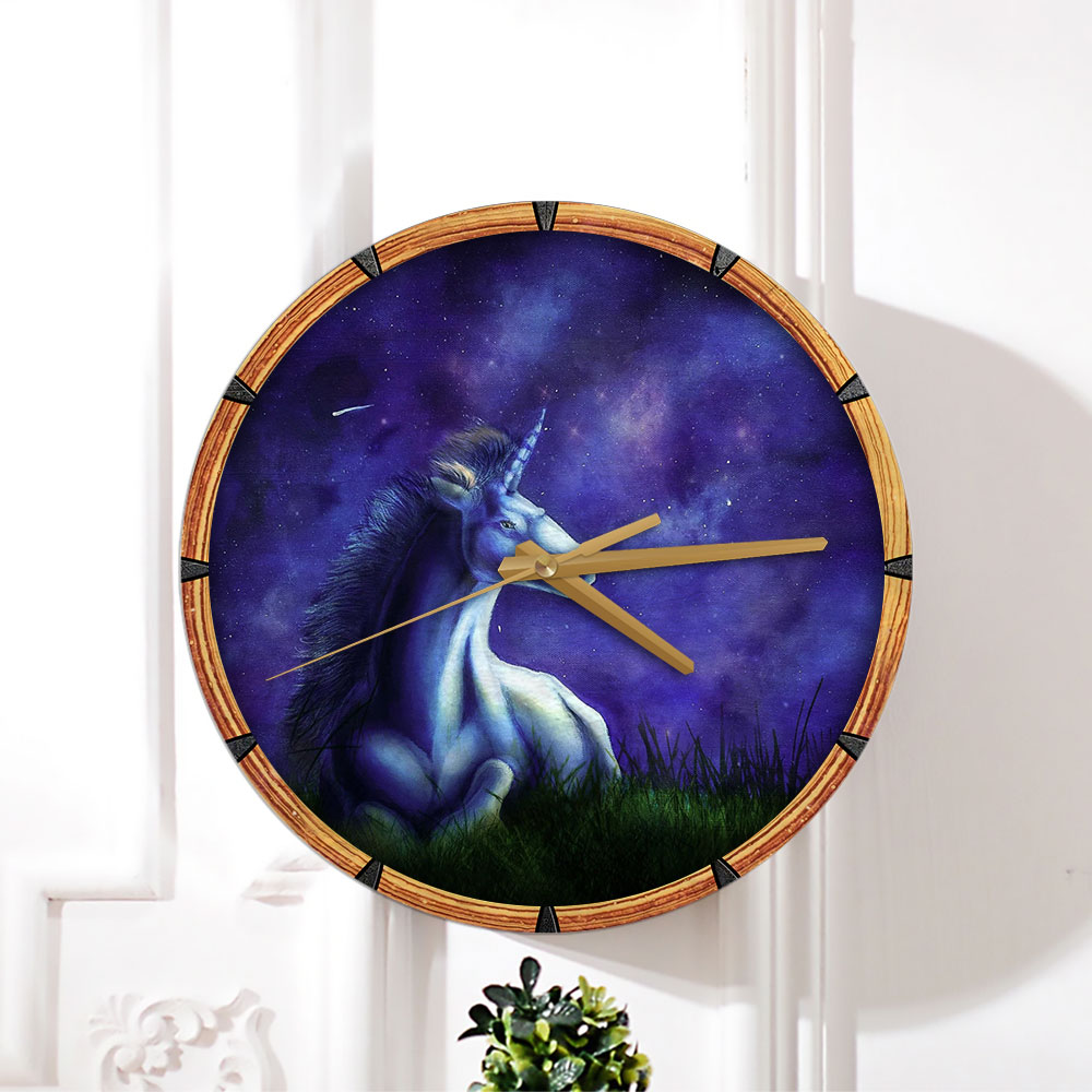 Beautiful Unicorns Wall Clock