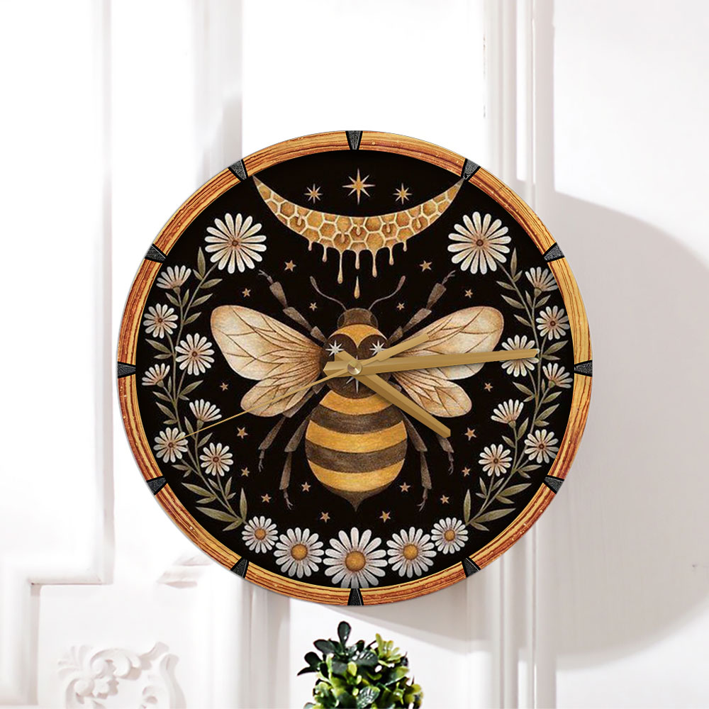 Black Bee Wall Clock