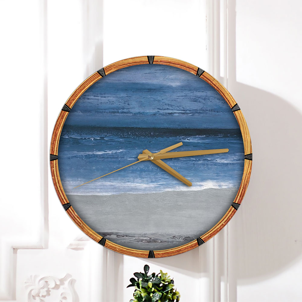 Blue Ocean Wall Clock