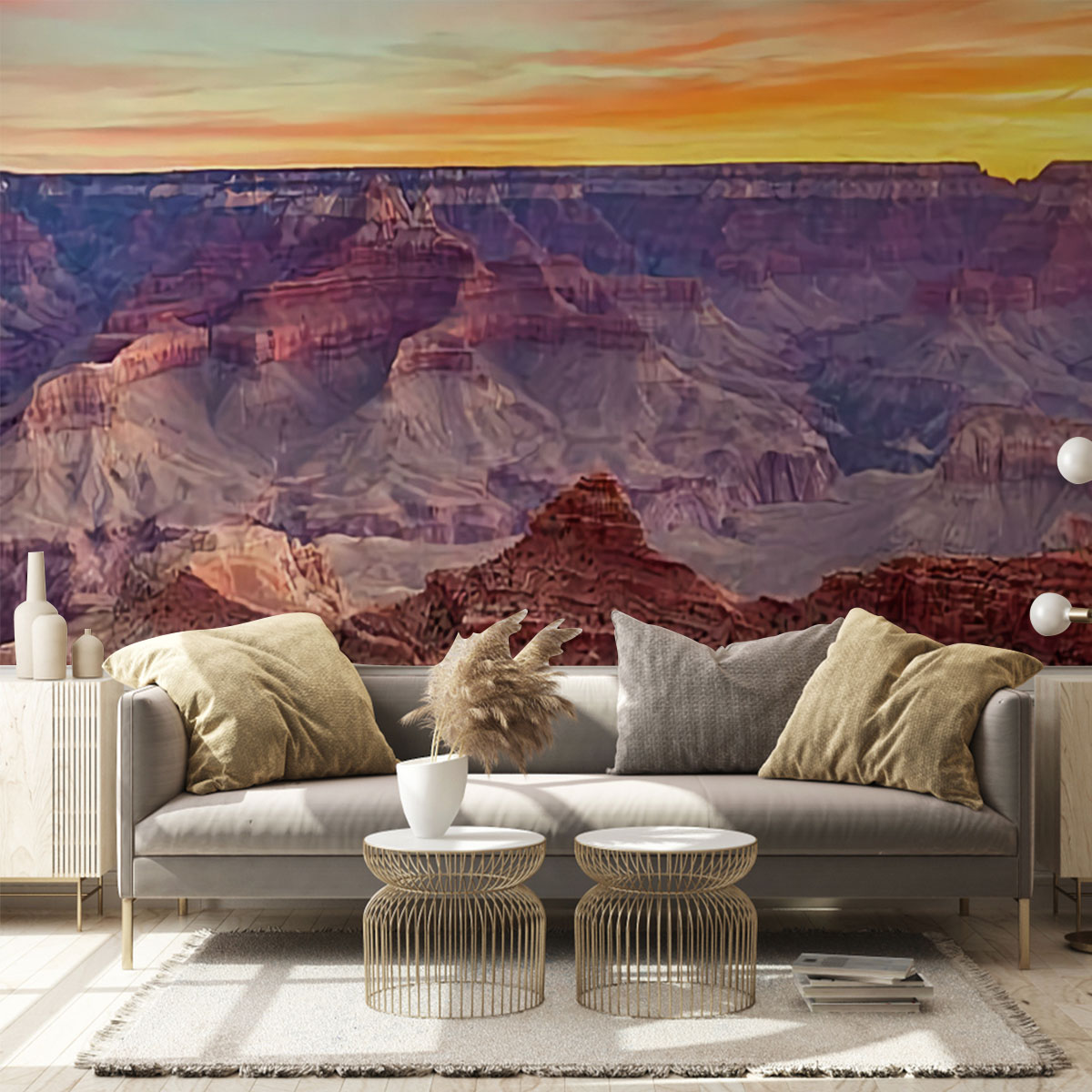 Sunrise Sky at Grand Canyon Wall Mural