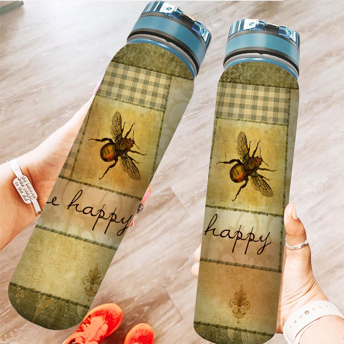 Bee Happy Tracker Bottle