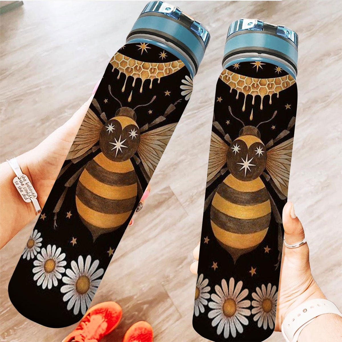 Black Bee Tracker Bottle
