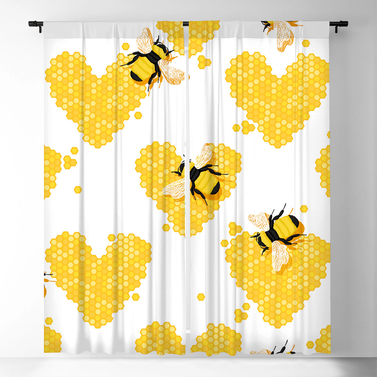 Bee Love Window Curtain