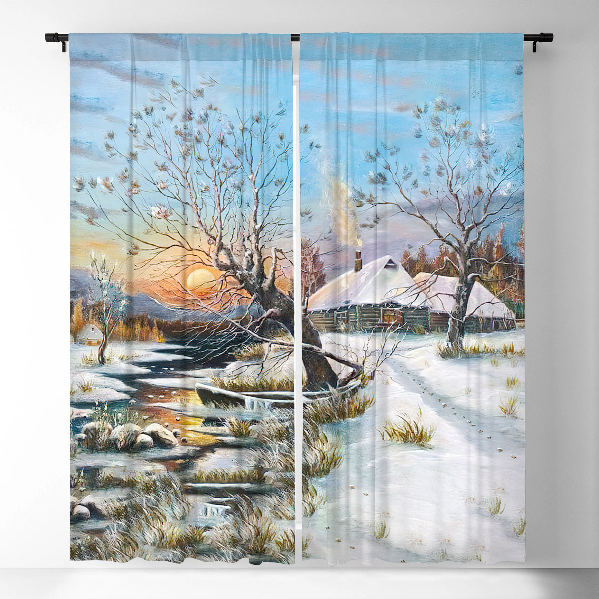 Traditional Homes Window Curtain