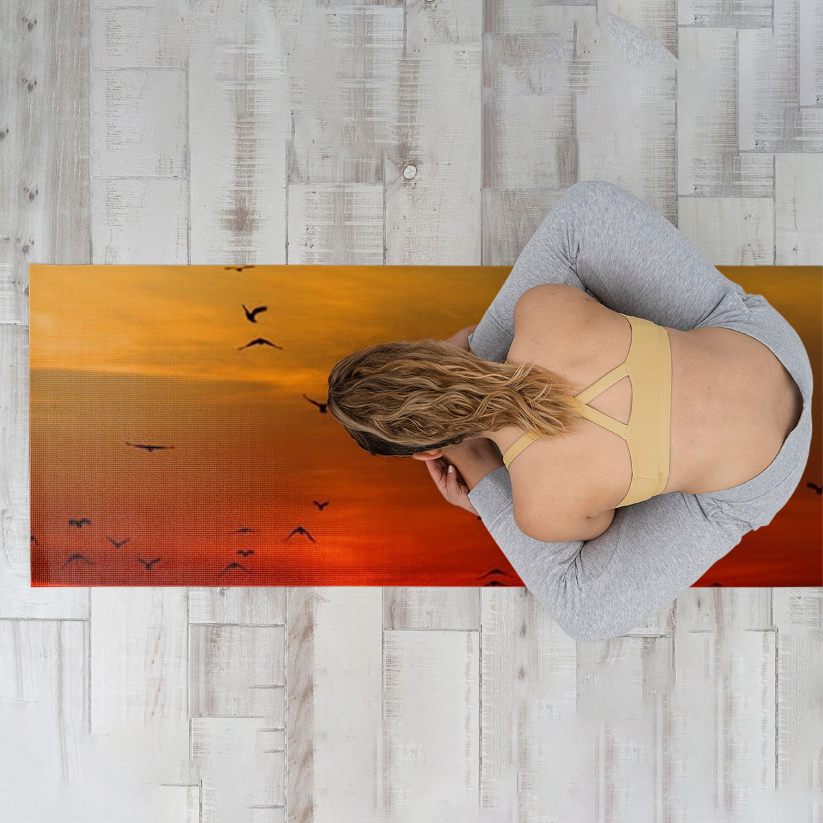 Beautiful Sunrise Yoga Mat