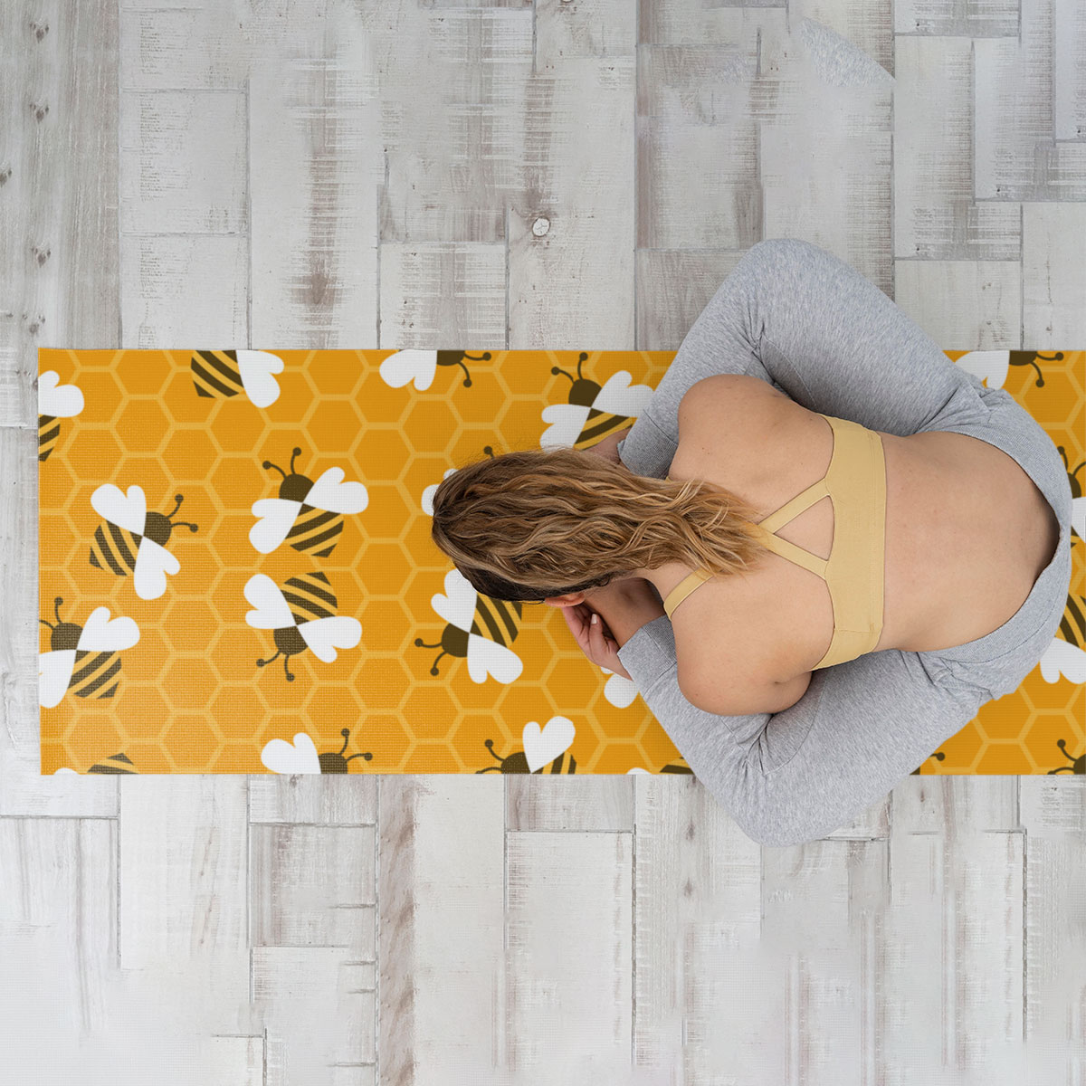 Bee Queen Yoga Mat