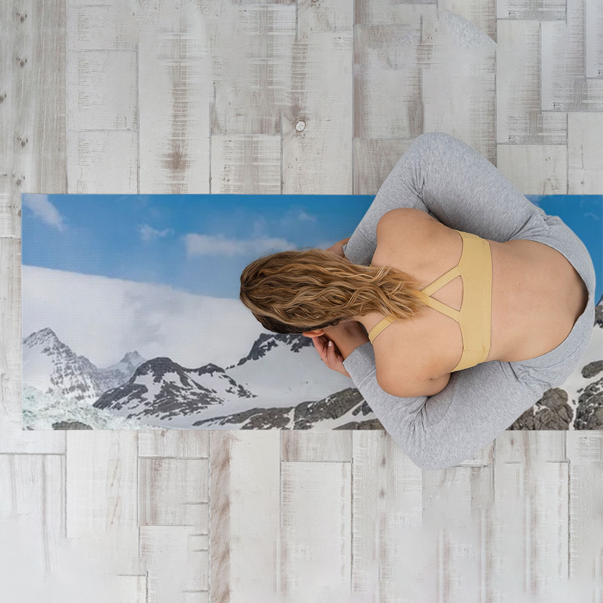 Bertrab Glacier Yoga Mat