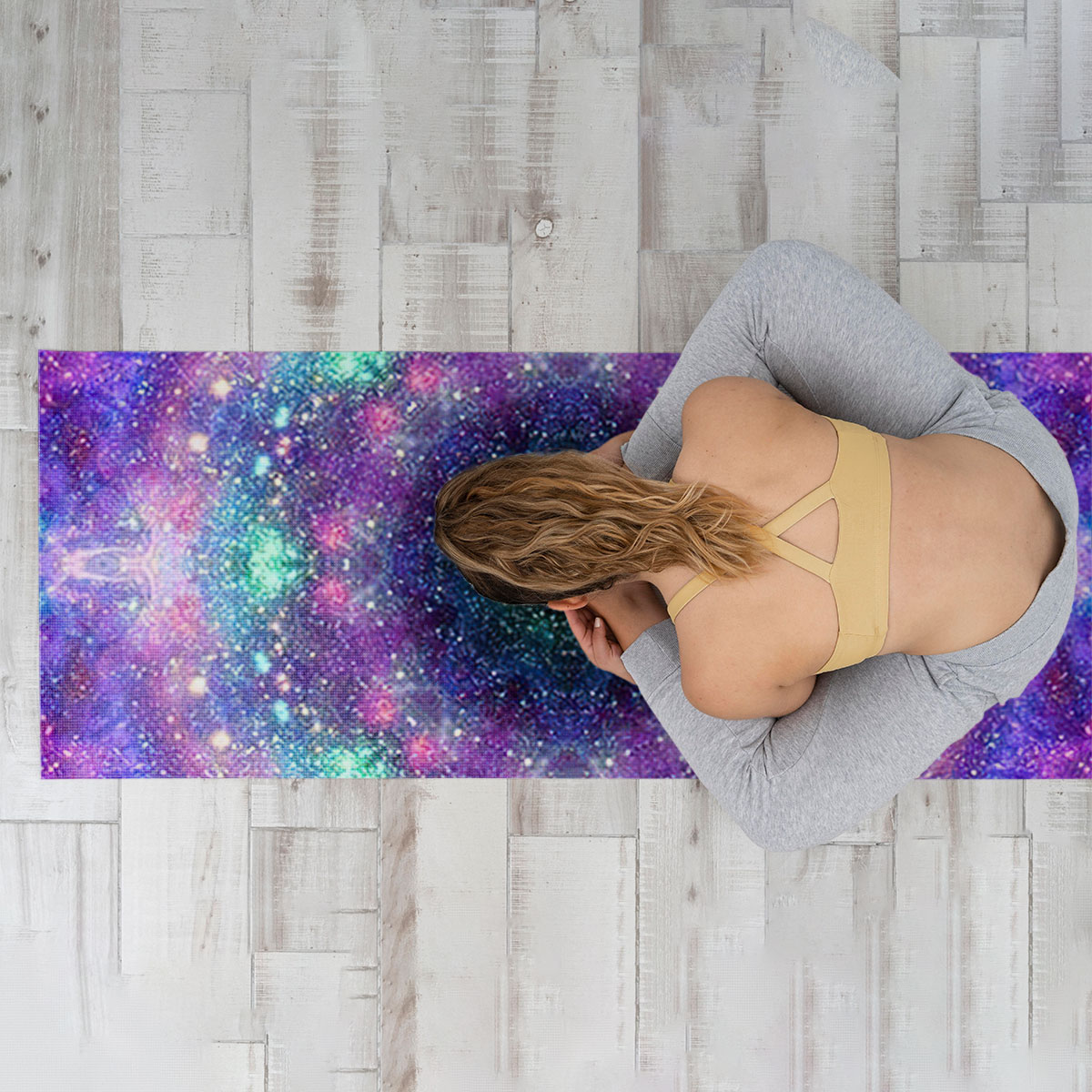 Boho Galaxy Yoga Mat