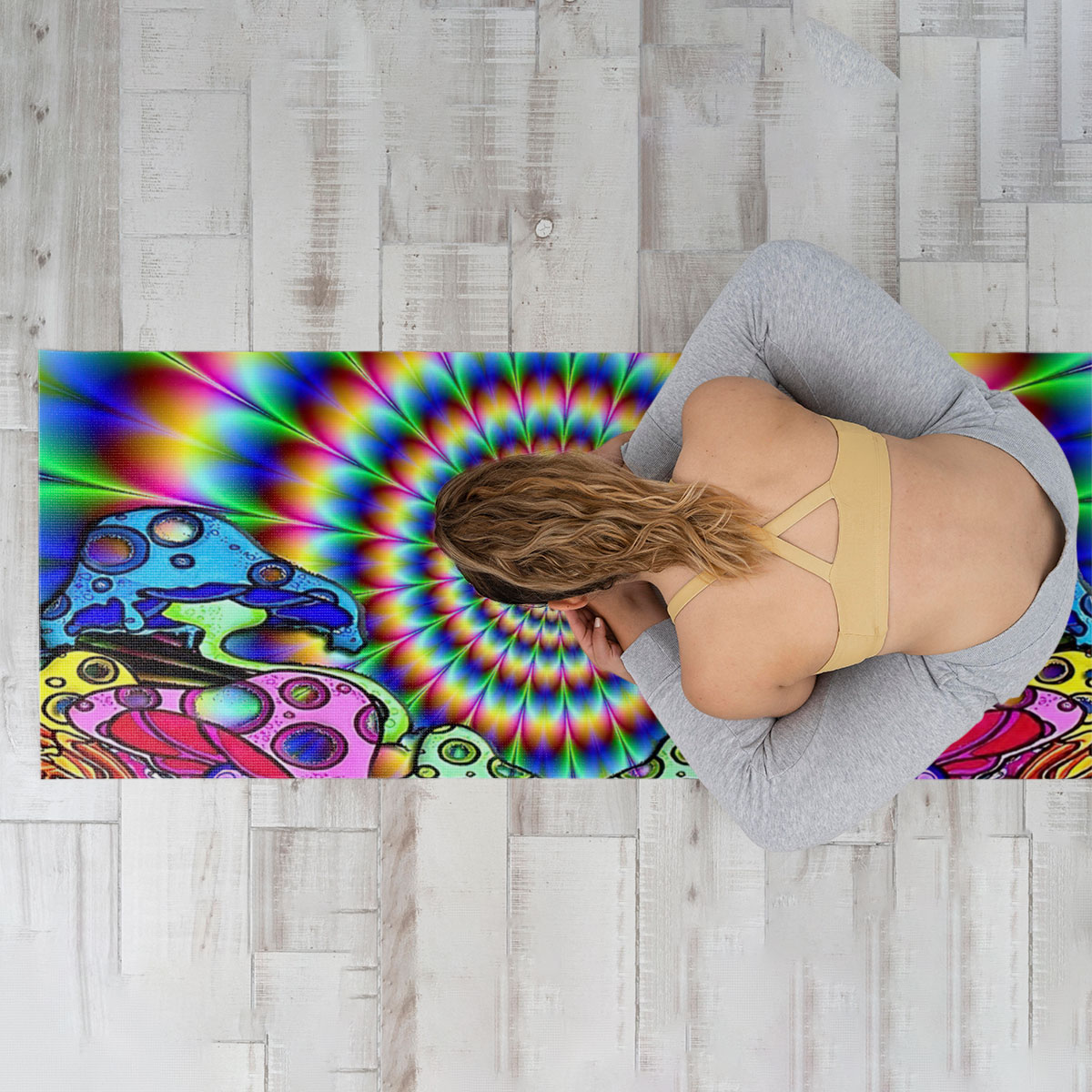Psychedelic Yoga Mat