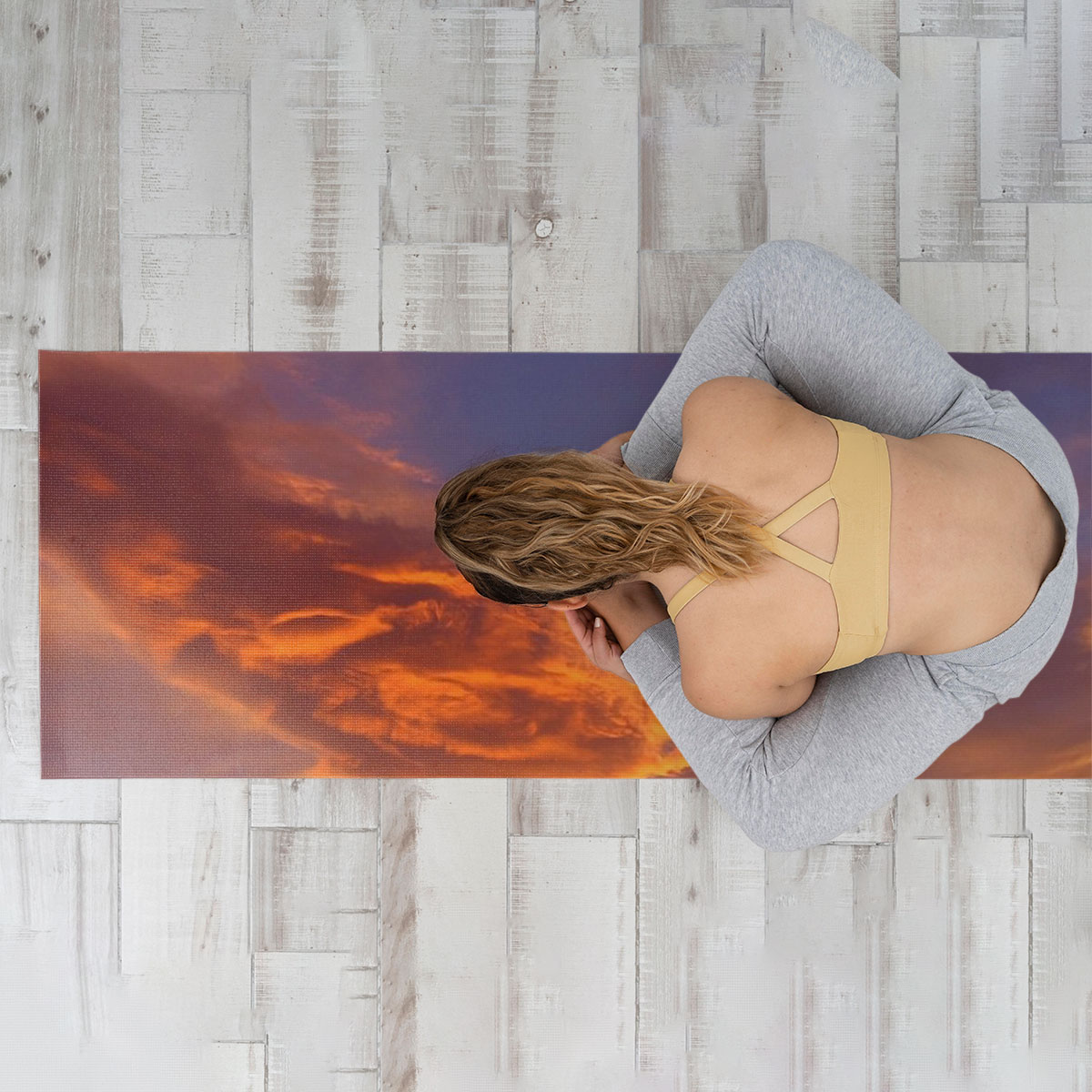 Sunrise Sky Yoga Mat