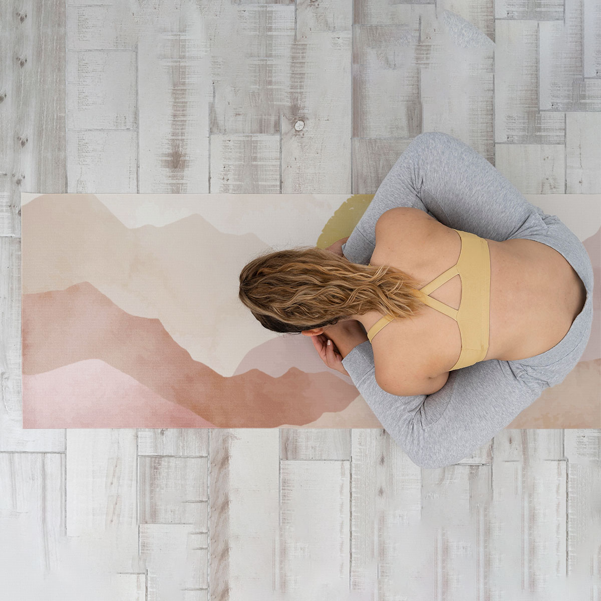 Sunset Yoga Mat